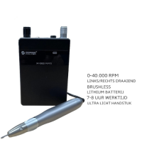 Podomonium Walker Ultra moderne Wireless Pocket- Freesmotor 40 000 rpm